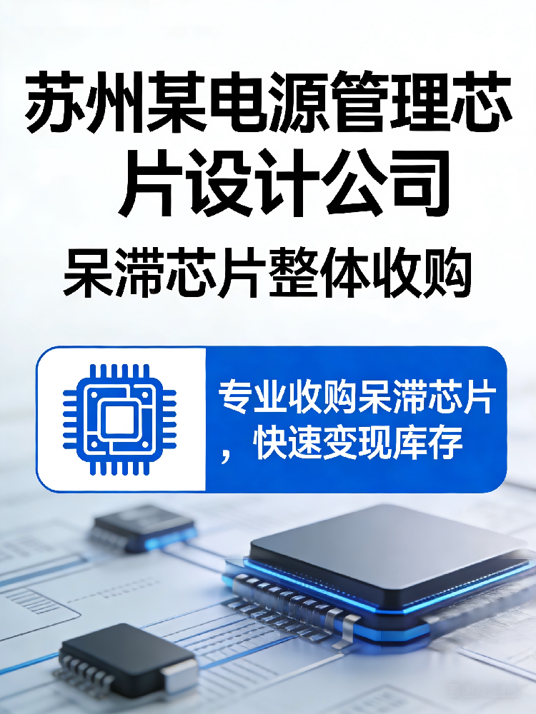 蘇州某電源管理芯片設(shè)計(jì)公司——呆滯芯片整體收購(gòu)